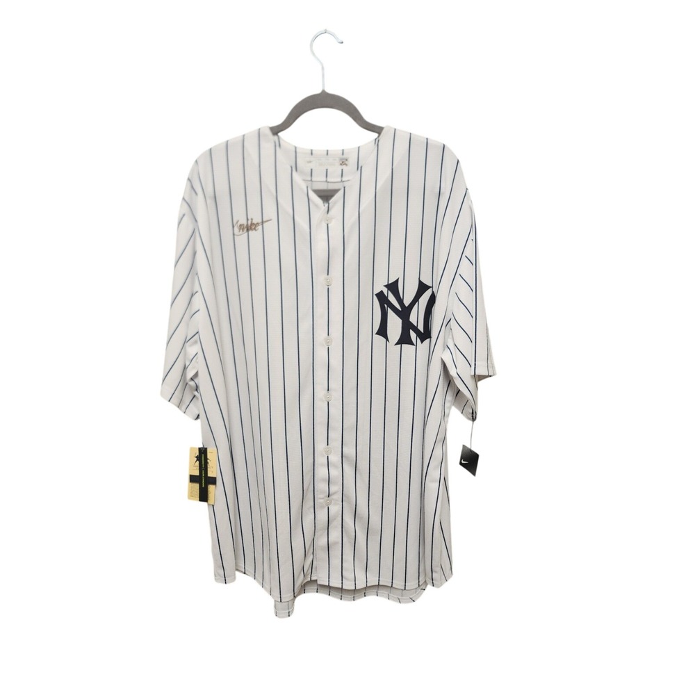 Nike Mickey Mantle New York Yankees Jersey Cooperstown Collection XXL Pinstripe